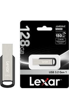 Lexar M400 Metal 128 GB 150 mb/s Usb 3.2 Gen1 Metal Usb Flash Bellek