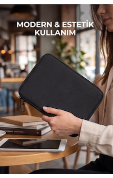 Özel Darbe Emici Petek Dokulu, Suya Dayanıklı Minimalist Tablet Kılıfı & Tablet Çantası