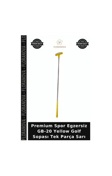 Premium Spor Egzersiz Gb-20 Yellow Golf Sopası Tek Parça Sarı Premium Spor Egzersiz Gb-20 Yellow Golf Sopası Tek Parça Sarı