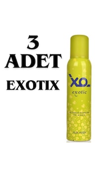 Xo Exotic Kadın Sprey Deodorant 3 x 150 ML Xo Exotic Kadın Sprey Deodorant 3 x 150 ML