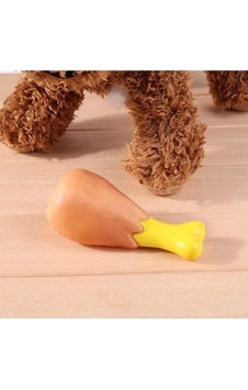 Köpekler İçin Sesli Oyuncak Tavuk Butu Köpekler İçin Sesli Oyuncak Tavuk Butu