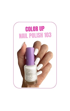 Color Up Nail Polish Oje 103 White As Snow - Beyaz