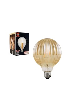 Sh Ledx G-95 Kırılmaz Gövde 4,5 Watt Çizgili Rustik Ampul Najmaddin Sh Ledx G-95 Kırılmaz Gövde 4,5 Watt Çizgili Rustik Ampul Najmaddin