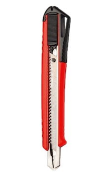 Bulmax Maket Bıçağı Otomatik Kilitlemeli 9mm - dar tip Bulmax Maket Bıçağı Otomatik Kilitlemeli 9mm - dar tip