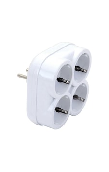 Ayt De-pa 10004 Topraklı 16 Amper 250 Volt Beyaz 4'lü Çok Amaçlı Golyat Priz Çoklayıcı Çoğaltıcı Ayt De-pa 10004 Topraklı 16 Amper 250 Volt Beyaz 4'lü Çok Amaçlı Golyat Priz Çoklayıcı Çoğaltıcı