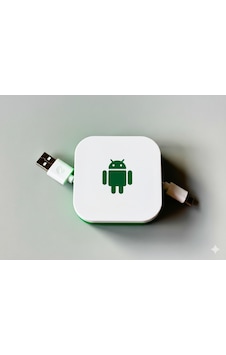 Android Logolu Makaralı Şarj Kablosu Sarıcı Pratik Kablo Düzenleyici, Masaüstü Kablo Toplayıcı Android Logolu Makaralı Şarj Kablosu Sarıcı Pratik Kablo Düzenleyici, Masaüstü Kablo Toplayıcı