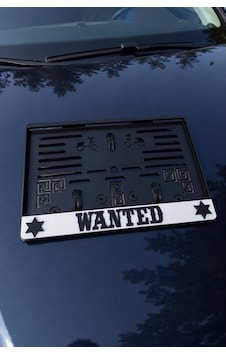 Wanted Motor Plakalık G004 Wanted Motor Plakalık G004