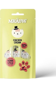 Mhauw Tavuklu Sıvı Kedi Ödülü 4 x 15 G Mhauw Tavuklu Sıvı Kedi Ödülü 4 x 15 G