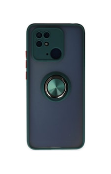 Newface - 5 - Xiaomi Poco C40 Kılıf Montreal Yüzüklü Silikon Kapak - Csmo-tex - - Yeşil Newface - 5 - Xiaomi Poco C40 Kılıf Montreal Yüzüklü Silikon Kapak - Csmo-tex - - Yeşil