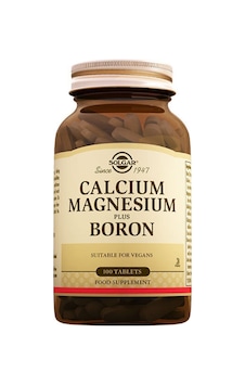 Solgar Calcium Magnesium Plus Boron 100 Tablet Kalsiyum Magnesyum Solgar Calcium Magnesium Plus Boron 100 Tablet Kalsiyum Magnesyum