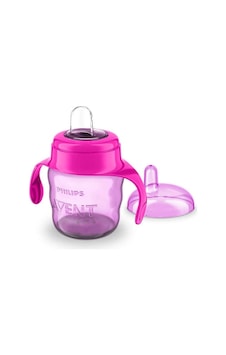 Philips Avent SCF551/03 Eğitici Damlatmaz Bardak 6 Ay+ 200 ML Mor Philips Avent SCF551/03 Eğitici Damlatmaz Bardak 6 Ay+ 200 ML Mor