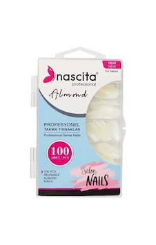 Nascita 100'lü Kutulu Almond Takma Tırnak - 166