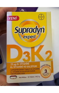 Supradyn Expert D3k2ca 30 Tablet Supradyn Expert D3k2ca 30 Tablet