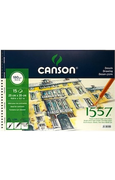 Canson 25X35 Cm Resim ve Çizim Defteri 180Gr Çok Renkli