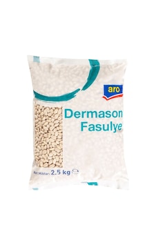 Aro Dermason Fasulye 2,5 Kg - İri Taneli, Çabuk Pişen Kuru Fasulye Tarı Aro Dermason Fasulye 2,5 Kg - İri Taneli, Çabuk Pişen Kuru Fasulye Tarı