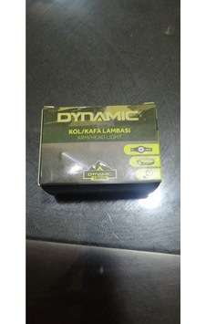 Dynamıc Kol/kafa Lambası Siyah