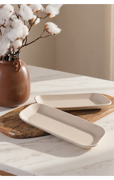 Keramika Mat Krem Pergamon Kayık Tabak 26 Cm 2 Adet 040 Keramika Mat Krem Pergamon Kayık Tabak 26 Cm 2 Adet 040