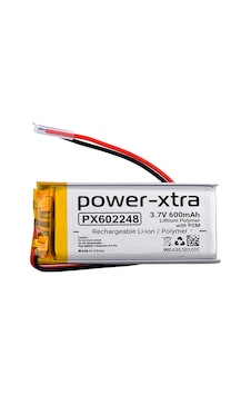 Power-xtra Px602248 - 3.7v 600 Mah Li-polymer Pil - Devreli Power-xtra Px602248 - 3.7v 600 Mah Li-polymer Pil - Devreli