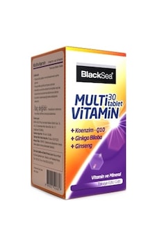 Blacksea Multi Vitamin Koenzim Q10 30 Tablet