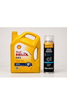 Shell Helix Hx5 Dizel 10w-30 7 Litre + Klima Bombası 200 ML