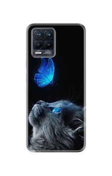 Realme 8 8 Pro Kılıf Desenli Silikon Platinium Series Butterfly Cat 1891 Realme 8 8 Pro Kılıf Desenli Silikon Platinium Series Butterfly Cat 1891
