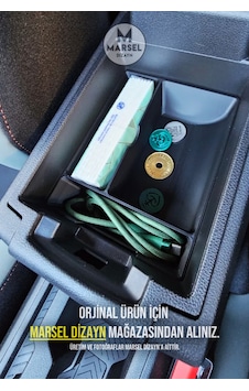 Dacia Duster 2024 Konsol-kolçak Organizeri - Siyah Dacia Duster 2024 Konsol-kolçak Organizeri - Siyah