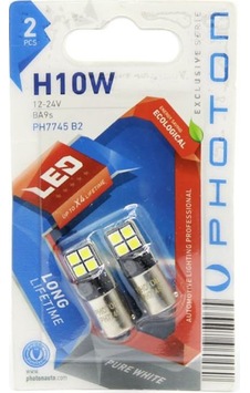 Unıversal H10w 12-24v Exclusıve Canbus Led 2'li Blister - Photon Ph7745 B2 Unıversal H10w 12-24v Exclusıve Canbus Led 2'li Blister - Photon Ph7745 B2