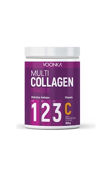 Voonka Multi Collagen Powder Vitamin C 300 G Voonka Multi Collagen Powder Vitamin C 300 G