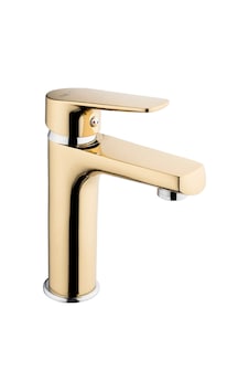 Tema Zenn Yüksek Lavabo Bataryası Altın 61080-1 Altın