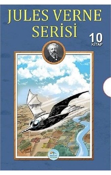 Jules Verne Serisi Seti-10 Kitap Takım - Jules Verne - Mavi Çatı Yayınları