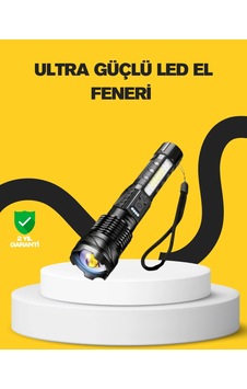 Güçlü Led El Feneri Şarj Edilebilir Çok Modlu - Bx5xm46642993 Güçlü Led El Feneri Şarj Edilebilir Çok Modlu - Bx5xm46642993