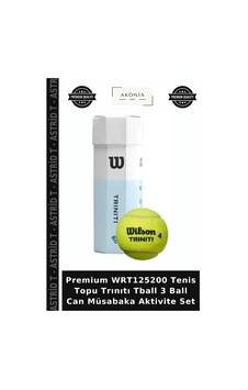 Premium Wrt125200 Tenis Topu Trınıtı Tball 3 Ball Can Müsabaka Aktivite Set Premium Wrt125200 Tenis Topu Trınıtı Tball 3 Ball Can Müsabaka Aktivite Set