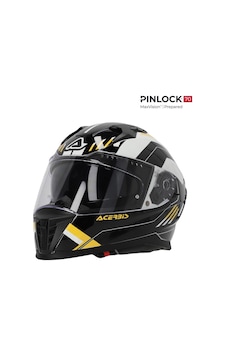 Acerbis X-Way Graphic Kask Sarı - Siyah Acerbis X-Way Graphic Kask Sarı - Siyah
