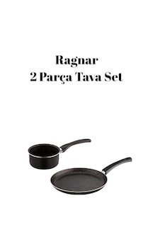 Ragnar 2'li Granit Kaplama Tava Seti - 12 Cm Sos Tavası 20 Cm Eco Ragnar 2'li Granit Kaplama Tava Seti - 12 Cm Sos Tavası 20 Cm Eco