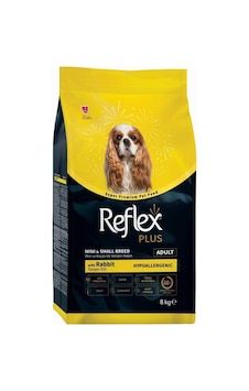 Reflex Plus Tavşan Etli Mini Ve Küçük Irk Yetişkin Köpek Maması 8 KG Reflex Plus Tavşan Etli Mini Ve Küçük Irk Yetişkin Köpek Maması 8 KG
