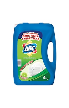 ABC Misket Limon Kokulu Sıvı Bulaşık Deterjanı 2 x 4 KG