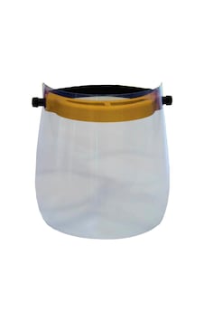 Yüz  Koruma  Siperi 1 Mm Polikarbon Cam