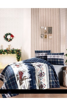 First Choice Flanel Nevresim Takımı Nature Navy Blue Tek Kişilik First Choice Flanel Nevresim Takımı Nature Navy Blue Tek Kişilik
