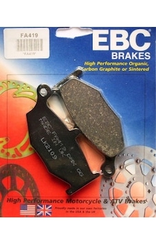 Suzuki Gsr 600 Arka Fren Balatası Ebc Fa419 Balata Suzuki Gsr 600 Arka Fren Balatası Ebc Fa419 Balata