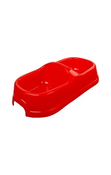 Bobo 120588 İkili Plastik Köpek Mama Kabı 2 x 450 ML