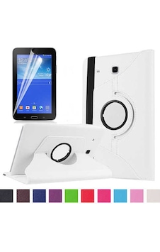 Galaxy Tab 3 Lite 7.0 T110 Uyumlu Zore Dönebilen Standlı Kılıf-beyaz Tablet Kılıfı Galaxy Tab 3 Lite 7.0 T110 Uyumlu Zore Dönebilen Standlı Kılıf-beyaz Tablet Kılıfı