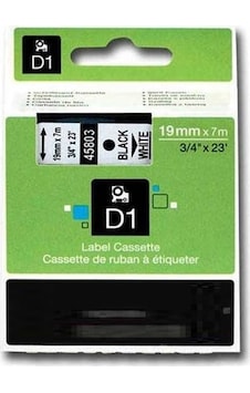 Dymo -45803 Beyaz Üzerine Siyah Uyumlu Etike Dymo -45803 Beyaz Üzerine Siyah Uyumlu Etike