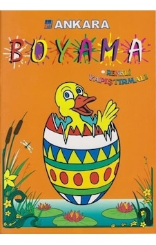 Stickerli Kalın Boyama (Turuncu) / Kolektif Stickerli Kalın Boyama (Turuncu) / Kolektif