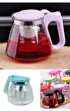 Roseroi Süzgeçli Cam Demlik Tea Pot 700ml Çay Kahve Ve Bitki Çayı Demleme Çaydanlığı Çok Renkli Roseroi Süzgeçli Cam Demlik Tea Pot 700ml Çay Kahve Ve Bitki Çayı Demleme Çaydanlığı Çok Renkli