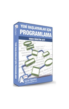 Yeni Başlayanlar İçin Programlama Video Ders Eğitim Seti Yeni Başlayanlar İçin Programlama Video Ders Eğitim Seti