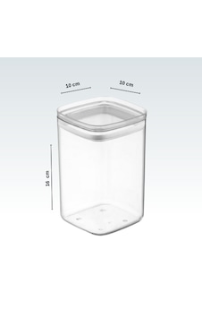 Wniltuglobal 1400 ML Chef Food Box Kare Saklama Kabı Şeffaf Wniltuglobal 1400 ML Chef Food Box Kare Saklama Kabı Şeffaf
