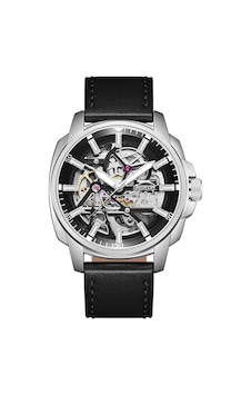 Slazenger Sl.09.2435.1.02 Otomatik Deri Siyah 43 Mm Erkek Kol Saati Gri Slazenger Sl.09.2435.1.02 Otomatik Deri Siyah 43 Mm Erkek Kol Saati Gri