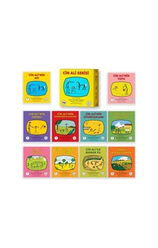 Cin Ali Serisi Kutulu Set 10 Takım Kitap Cin Ali Serisi Kutulu Set 10 Takım Kitap