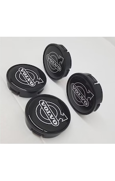 Jant Göbeği Volvo 65/60 60MM Yuva 4'Lü Set Siyah Plasto