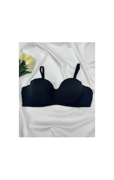Liza Ç2320 - Duz Renk Mıkro Lotus Sutyen Siyah Liza Ç2320 - Duz Renk Mıkro Lotus Sutyen Siyah